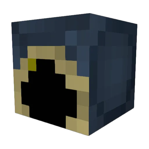 Lord_Herror Minecraft avatar head, 3D render