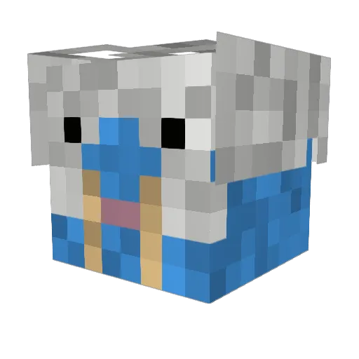 Lord_Javin Minecraft avatar head, 3D render