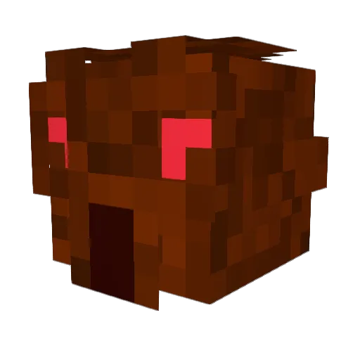 Lord_Jenkum Minecraft avatar head, 3D render