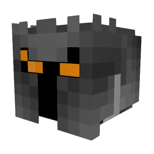 Lord_Kazar Minecraft avatar head, 3D render