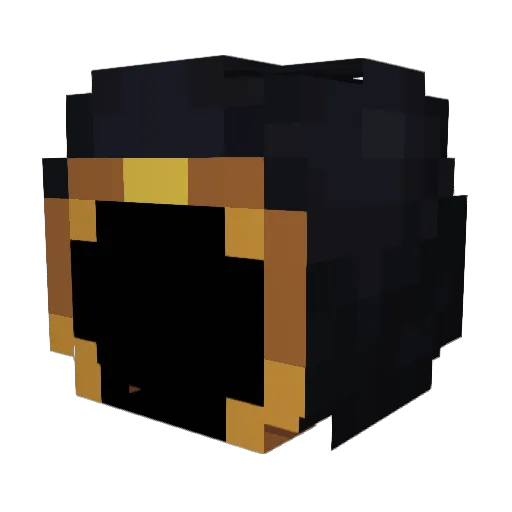 Lord_KillMeister Minecraft avatar head, 3D render
