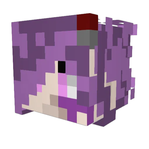 Lord_Liam_G Minecraft avatar head, 3D render