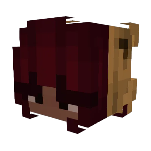 Lord_Lotus444 Minecraft avatar head, 3D render