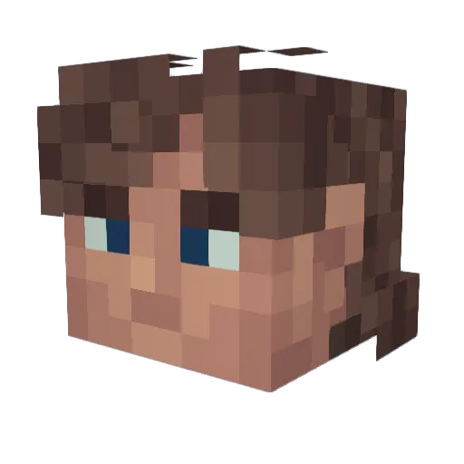 Lord_Lucian Minecraft avatar head, 3D render