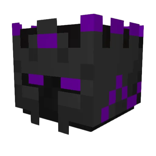 Lord_N_Uchiha Minecraft avatar head, 3D render