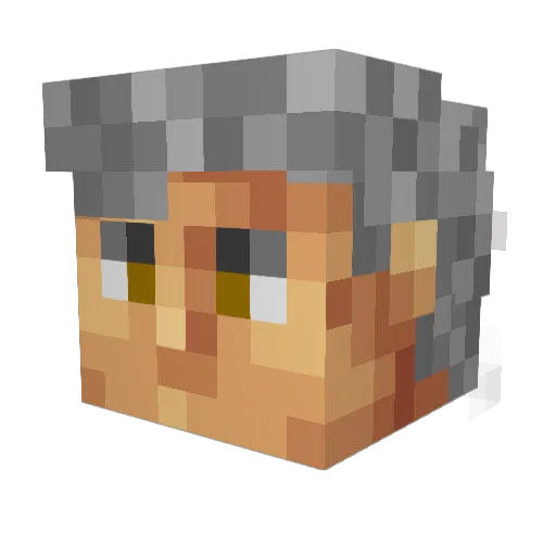 Lord_Othe_Dance Minecraft avatar head, 3D render