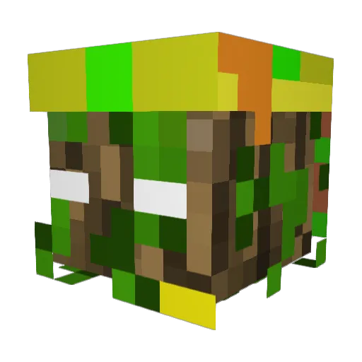 Lord_Quercus Minecraft avatar head, 3D render