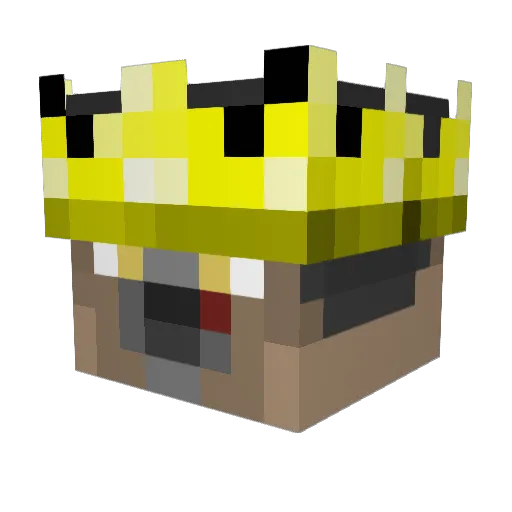 Lord_Redfoot Minecraft avatar head, 3D render