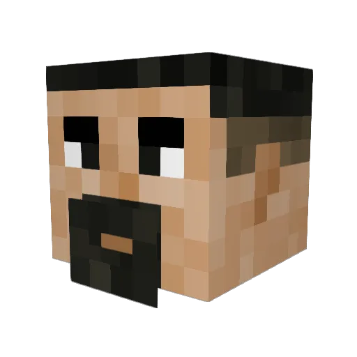 Lord_Revan8541 Minecraft avatar head, 3D render