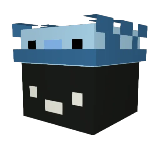 Lord_Sh4d0w Minecraft avatar head, 3D render