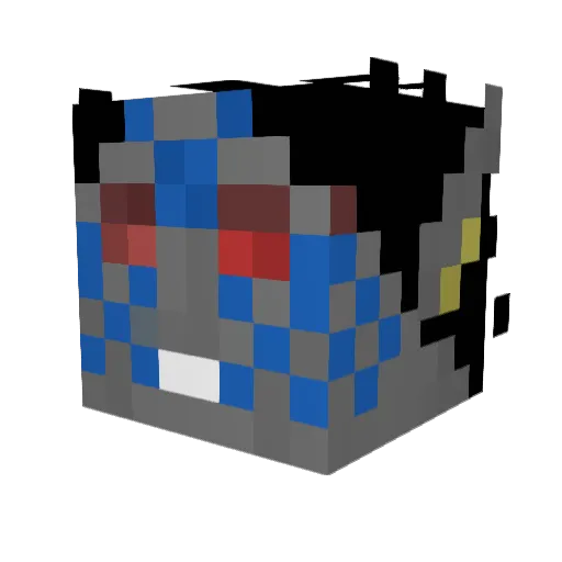 Lord_Syntor Minecraft avatar head, 3D render