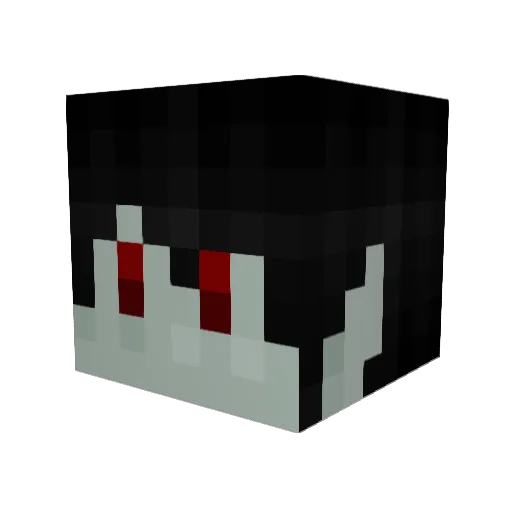 Lord_Takkun Minecraft avatar head, 3D render
