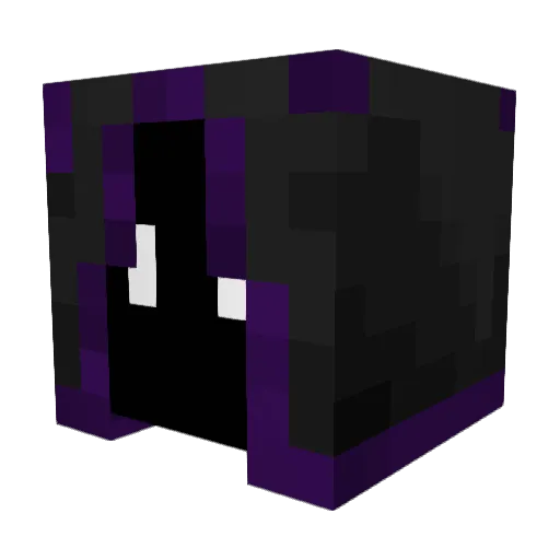 Lord_Theta_Void Minecraft avatar head, 3D render