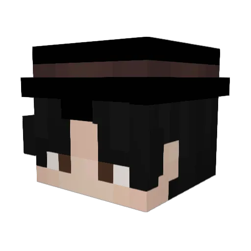 Lord_Viren Minecraft avatar head, 3D render
