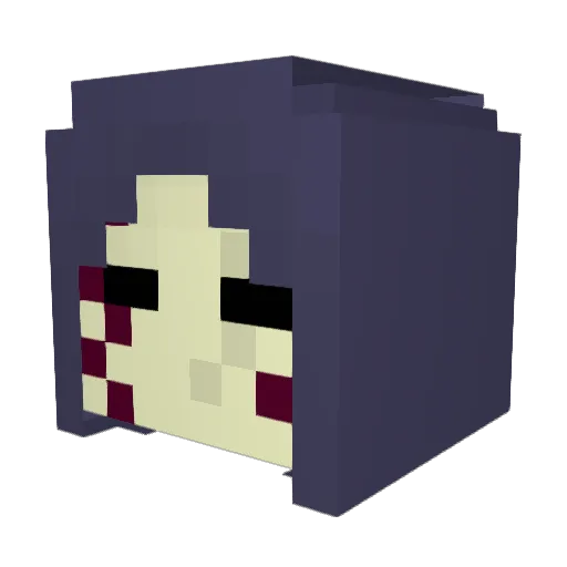 Lord_Yomrue Minecraft avatar head, 3D render