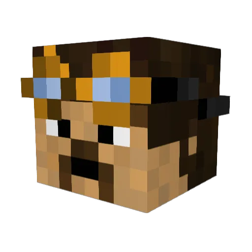 Lord__Tirion Minecraft avatar head, 3D render