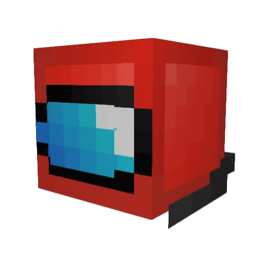 Lord_balls Minecraft avatar head, 3D render