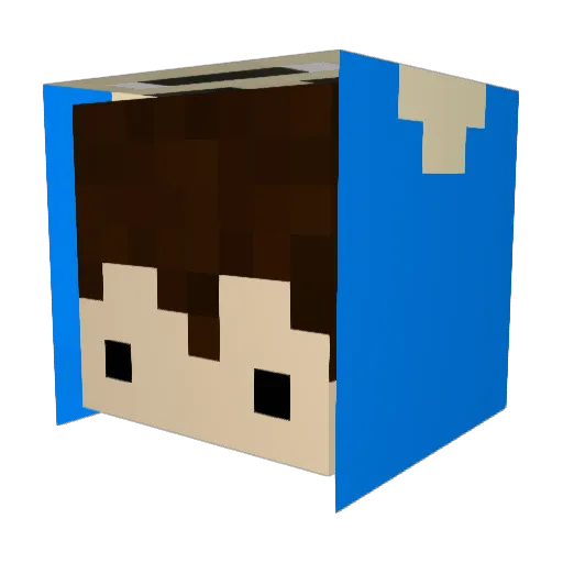 Lord_eli4000 Minecraft avatar head, 3D render