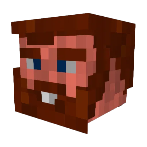 Lord_lynn Minecraft avatar head, 3D render