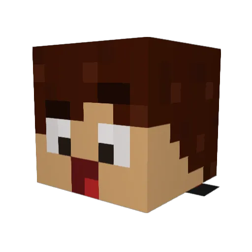 Lord_marius Minecraft avatar head, 3D render