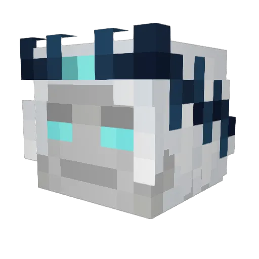 Lord_of_Xp Minecraft avatar head, 3D render