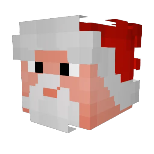 Lord_plo Minecraft avatar head, 3D render