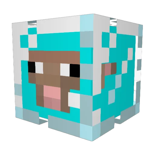 Lordawesome23 Minecraft avatar head, 3D render