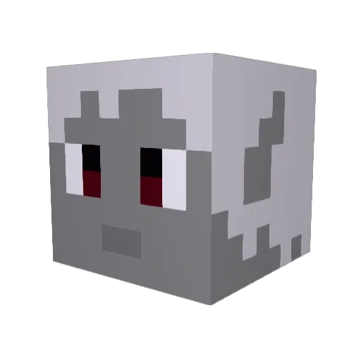 Lorddragon33 Minecraft avatar head, 3D render