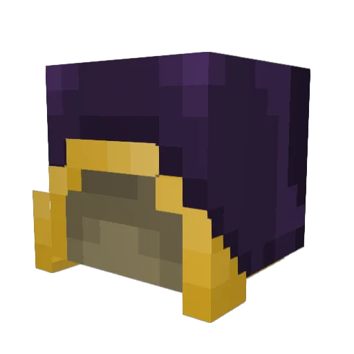 Lordjohnee Minecraft avatar head, 3D render