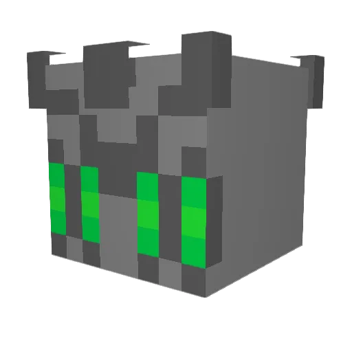 LordofDarkKnight Minecraft avatar head, 3D render