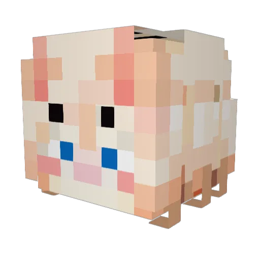 LordofDorknes Minecraft avatar head, 3D render