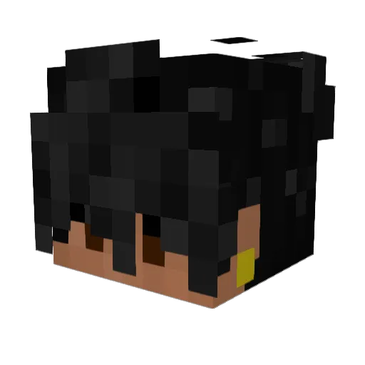 LordofGripes Minecraft avatar head, 3D render