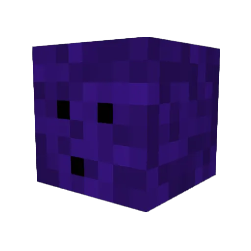 Lordofthewild13 Minecraft avatar head, 3D render