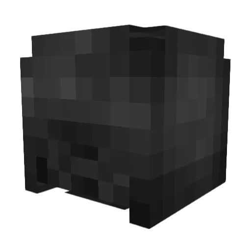 Lords_Shadow Minecraft avatar head, 3D render