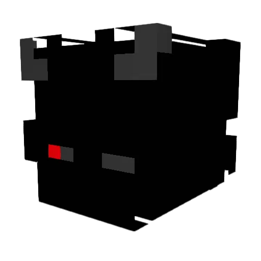 Lordsukyynx Minecraft avatar head, 3D render
