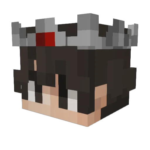 Lordthunder1223 Minecraft avatar head, 3D render