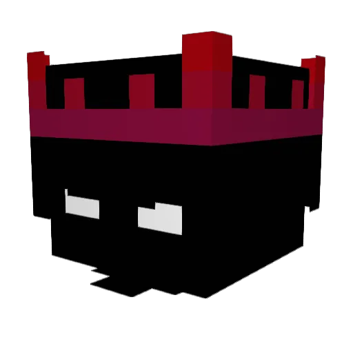 Lordtop1gg1 Minecraft avatar head, 3D render