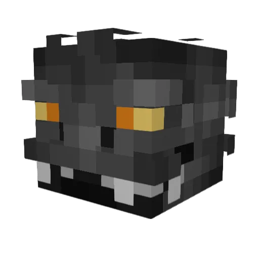 Lordwhatzupbro Minecraft avatar head, 3D render