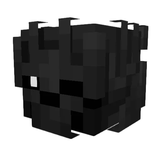 LordxVoid Minecraft avatar head, 3D render