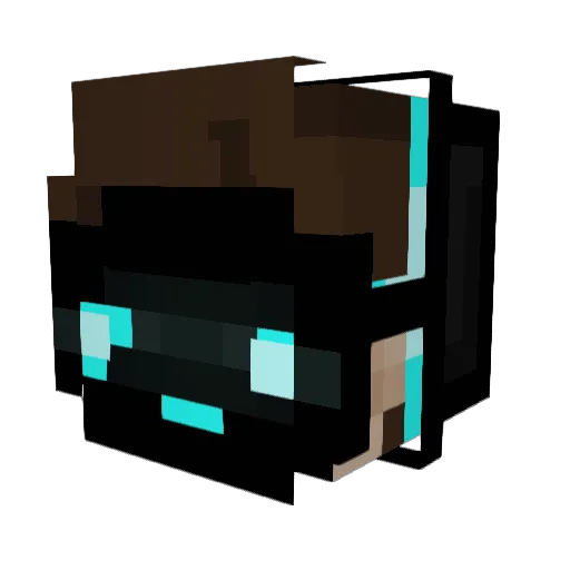 LordyLegendGHG Minecraft avatar head, 3D render