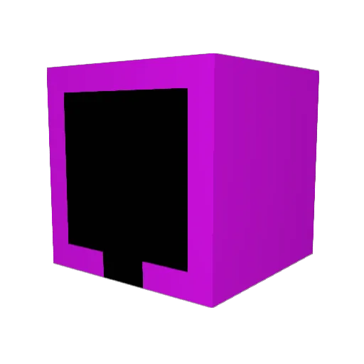 LoreViCi06 Minecraft avatar head, 3D render