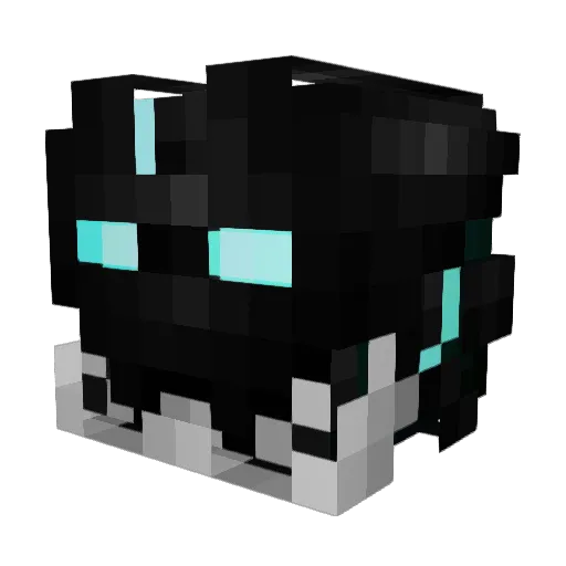 Loren55 Minecraft avatar head, 3D render