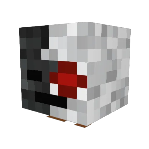 Loren_Gamer Minecraft avatar head, 3D render