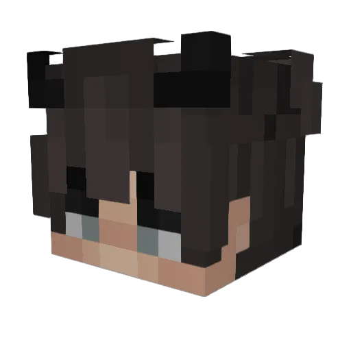 LorenzoKadir Minecraft avatar head, 3D render