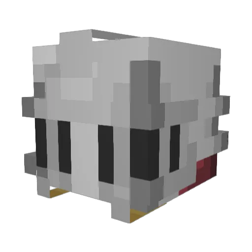 Lori506 Minecraft avatar head, 3D render