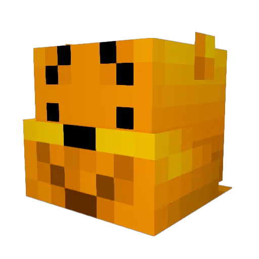 Lorienzia Minecraft avatar head, 3D render