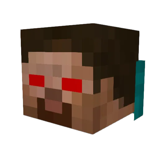 LorthTheron Minecraft avatar head, 3D render