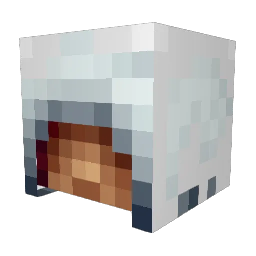 LosBrotatoes Minecraft avatar head, 3D render