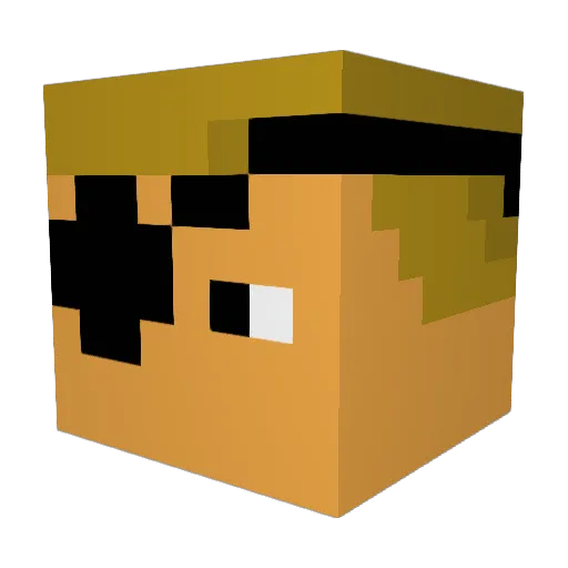 LosPedrosNO Minecraft avatar head, 3D render