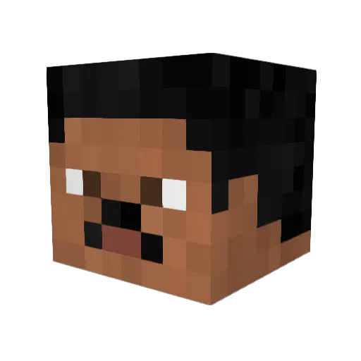 LosThaSagex Minecraft avatar head, 3D render